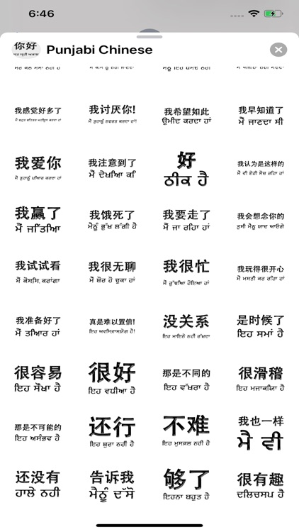 Punjabi Chinese screenshot-8