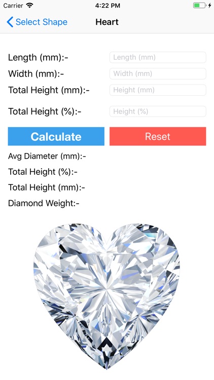 Diam Calc Lite screenshot-3