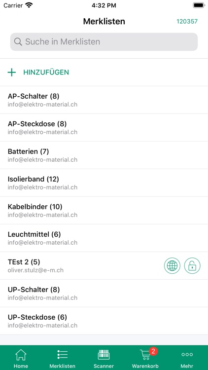 Elektro-Material EM.App