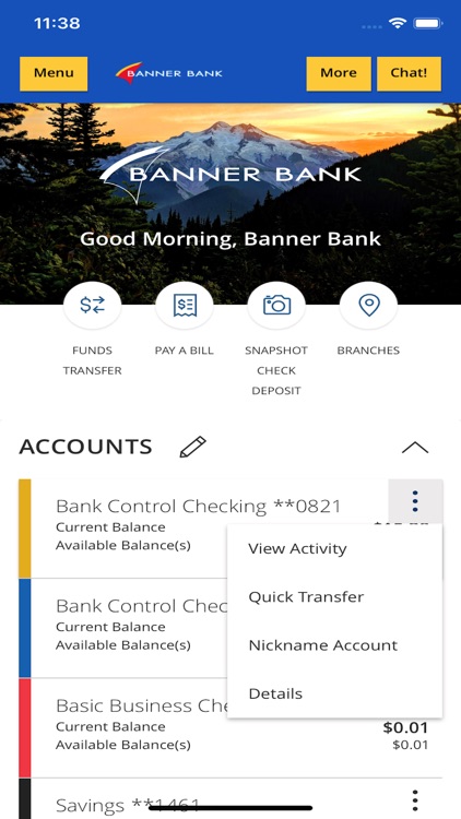 Banner Bank Mobile Banking App