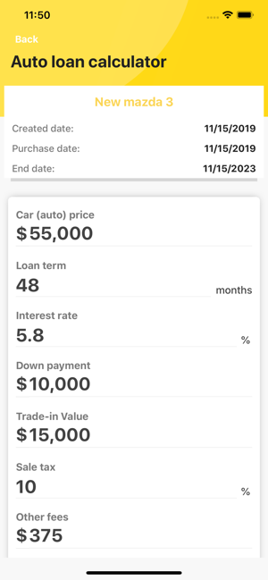 Auto loan calculator, payment(圖5)-速報App