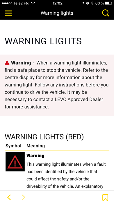 LEVC Operators Information screenshot 4