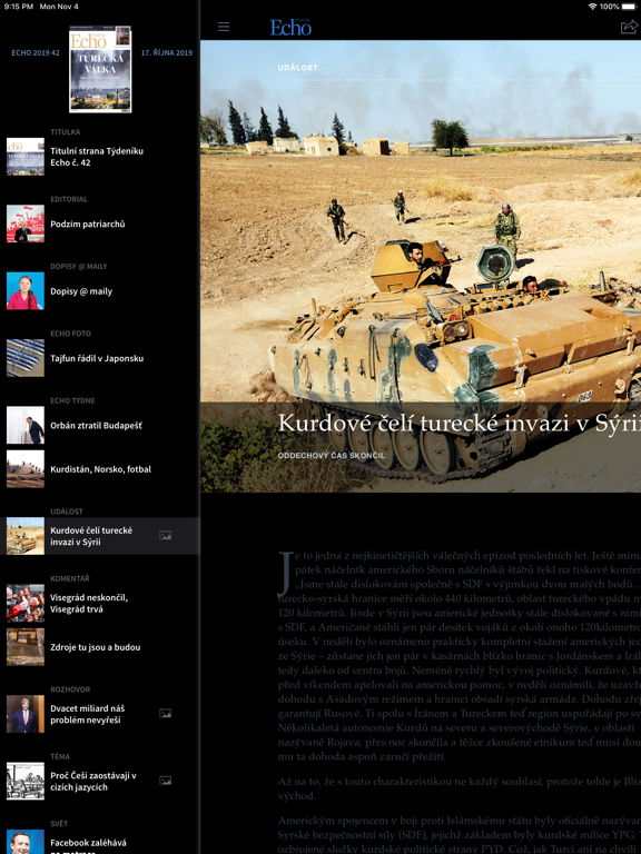 Screenshot #6 pour Týdeník Echo
