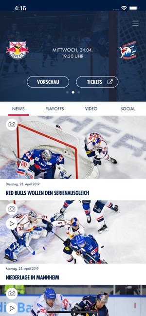 EHC Red Bull München(圖1)-速報App