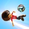 Play football juggle game and learn the new football tricks with the boy