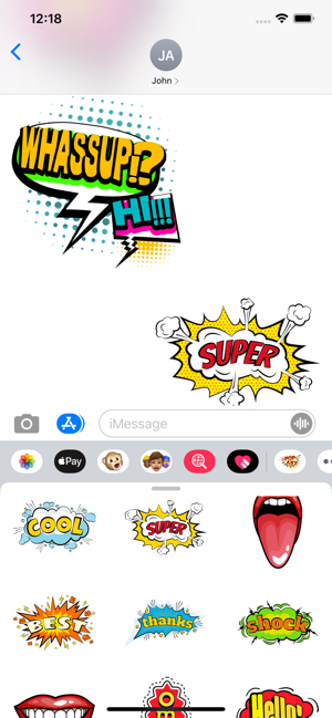 Pop Art Great Stickers Pack(圖2)-速報App