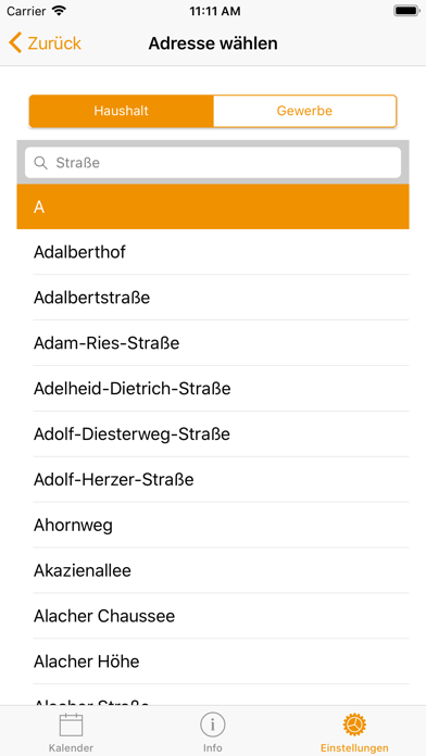 Abfall-App Erfurt screenshot 4