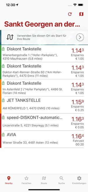 Spritpreise Tanken Spritclub Im App Store