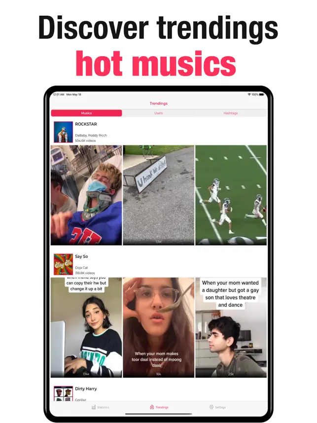 Captura 2 TikInsights - Followers Track iphone
