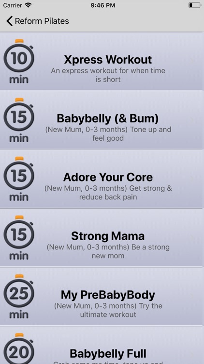 Postnatal Pilates by Reform screenshot-3