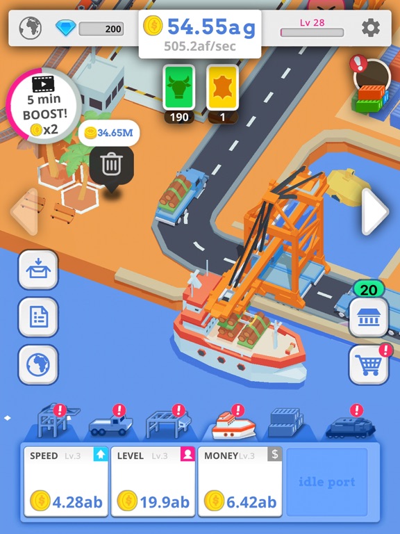 Скачать Idle Port Tycoon: Морская игра