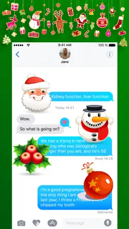 Game screenshot Christmas Stickers SMS Emojis hack