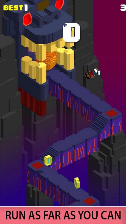 Blocky Temple: Endless Run