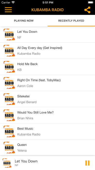 KUBAMBA RADIO screenshot 2