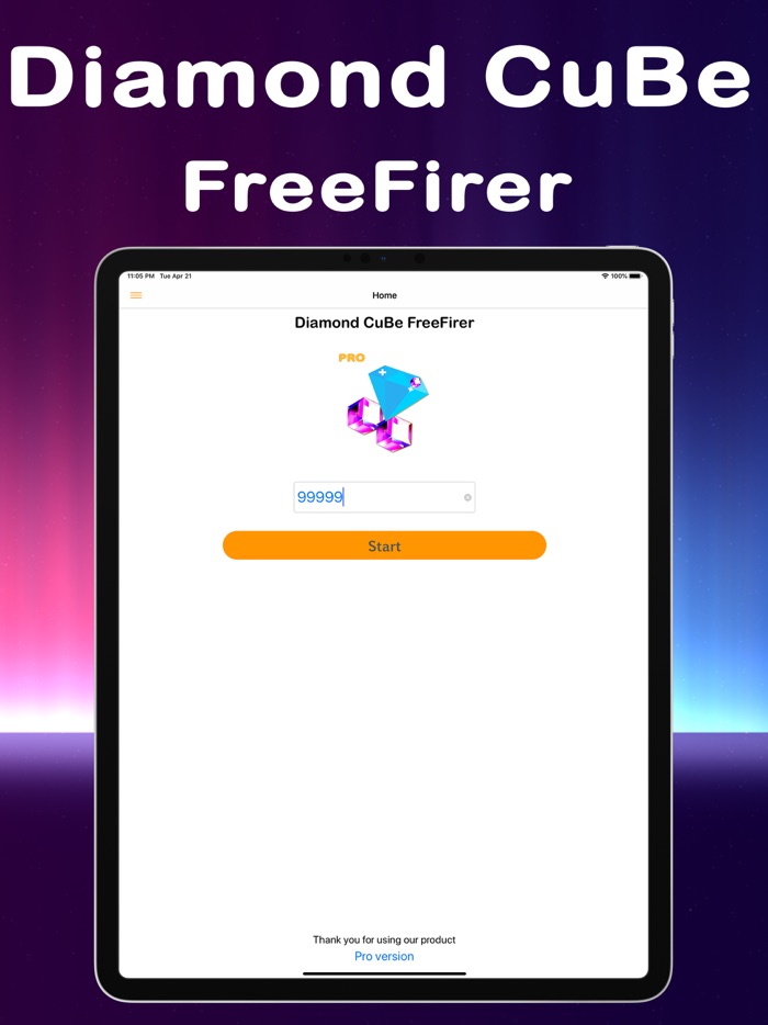 Diamond CuBe for FreeFirer