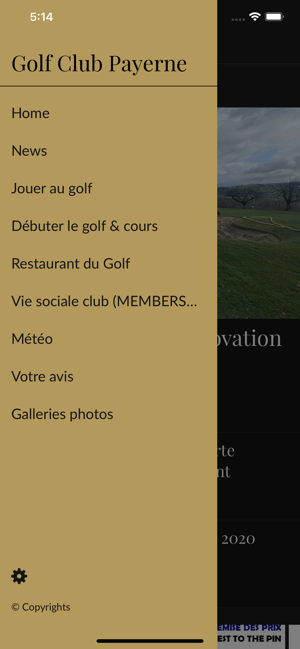 Golf Club Payerne(圖2)-速報App