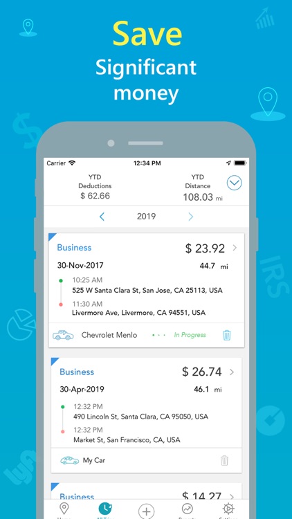 Swift Miles - Mileage Tracker