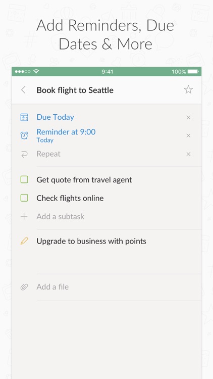 Wunderlist: To-Do List & Tasks