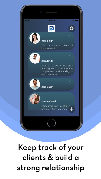 DR - Health professional CRM