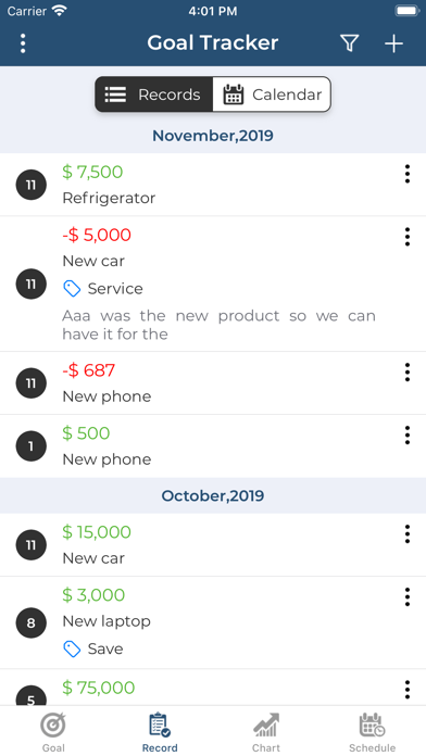 SaveMoney: Savings Tracker screenshot 4