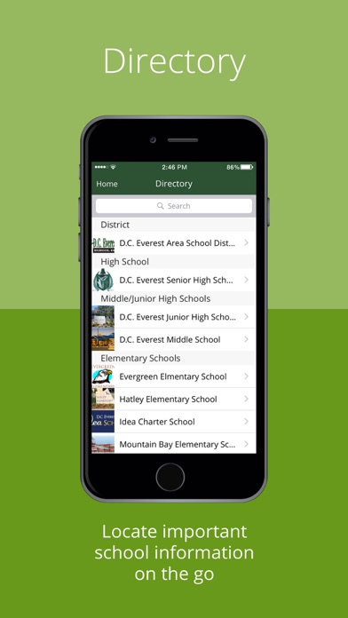 How to cancel & delete D.C. Everest School District from iphone & ipad 2