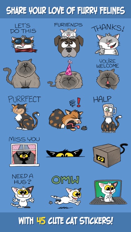 Nexu Kitty Sticker Pack