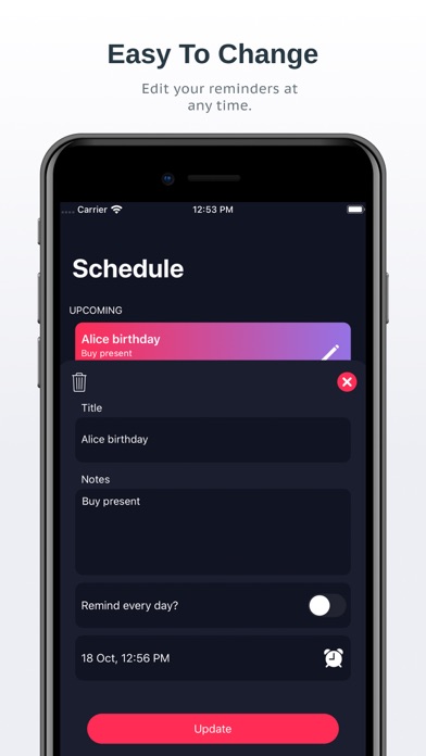 Remind Me - Quickly Reminder screenshot 3