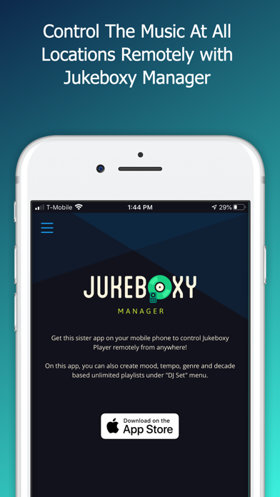 How to cancel & delete Jukeboxy Venue Player from iphone & ipad 4