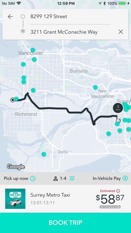 Surrey Metro Taxi