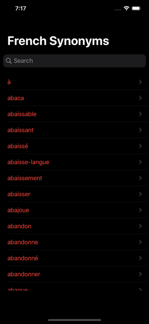 French Synonyms Dictionary(圖3)-速報App