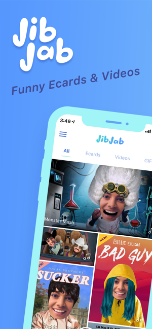 JibJab: Share Ecards & GIFs(圖1)-速報App