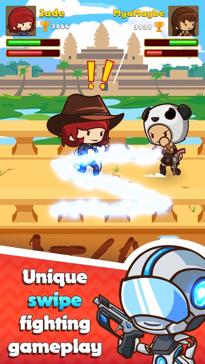 Swipe Fighter Heroes
