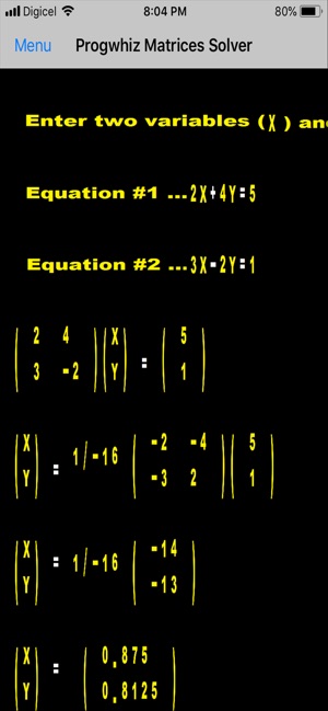 Progwhiz Matrices Solver(圖5)-速報App