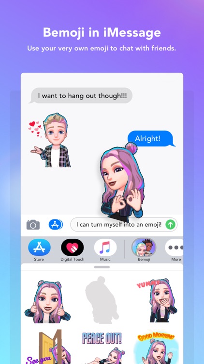 Bemoji | Your 3D Avatar Emoji screenshot-5