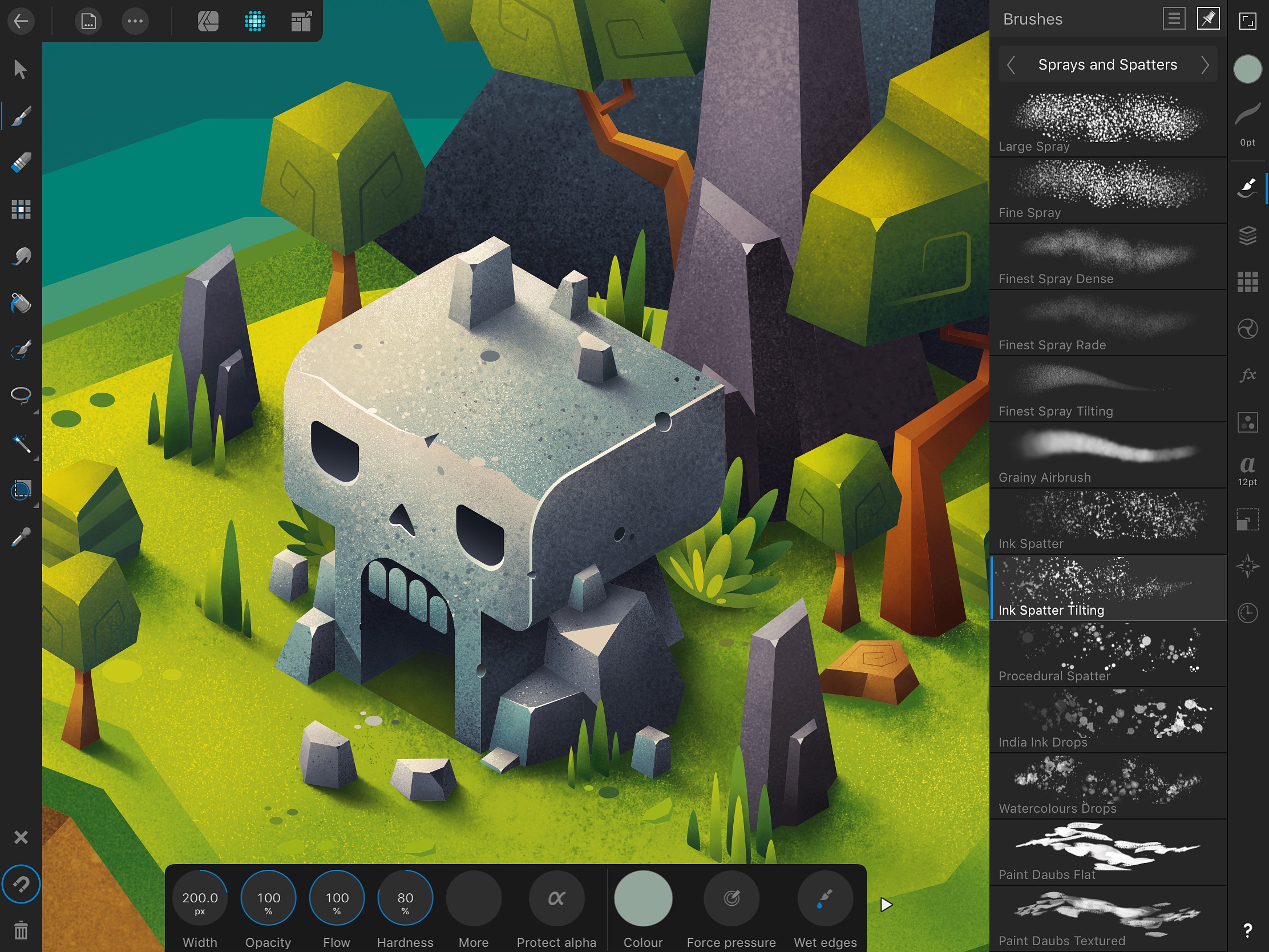 Screenshot do app Affinity Designer
