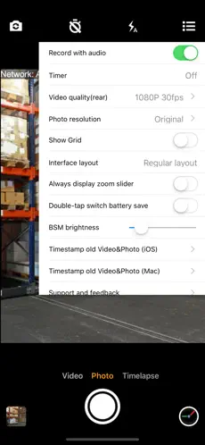 Captura de Pantalla 6 Timestamp Camera Enterprise iphone