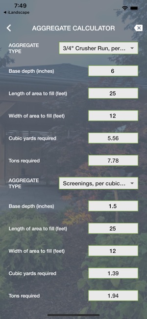 Hardscape Calculator(圖3)-速報App