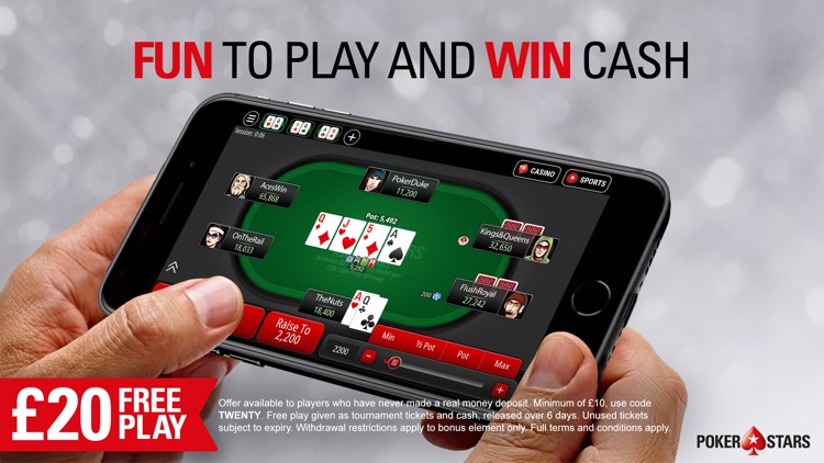 PokerStars Online Poker Games screenshot-5