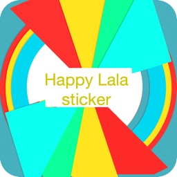 Happy Lala sticker