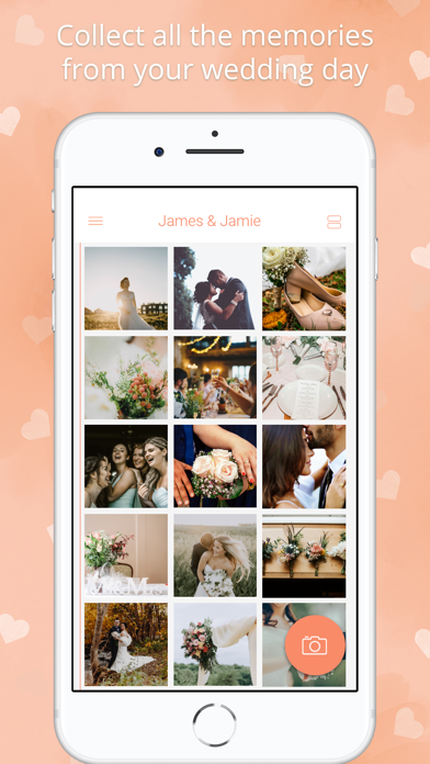 Wedding photo app by Wedbox screenshot 2