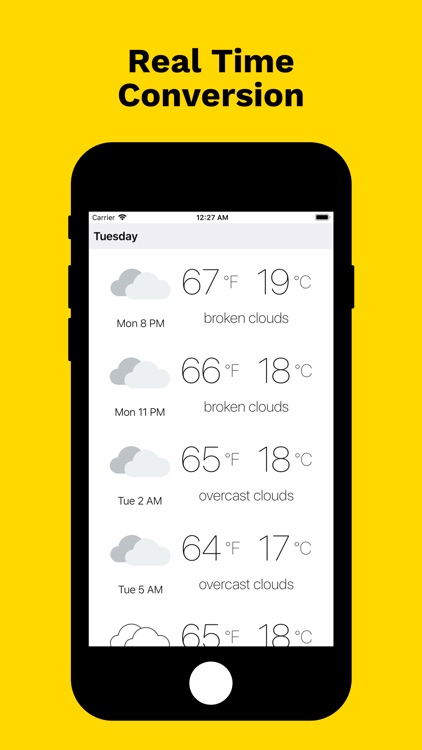 WeatherGO: Temperature App