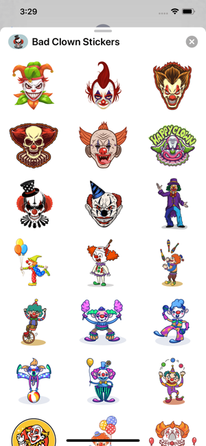 Bad Clown Stickers(圖3)-速報App