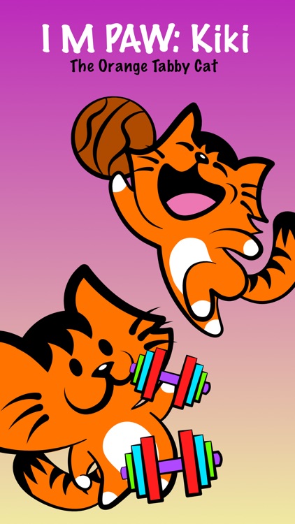 Kikimoji Sports - Cat Stickers