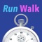 Take advantage of the popular run-walk training method in this app