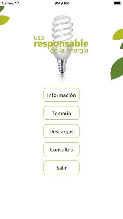 Uso Responsable de la Energía