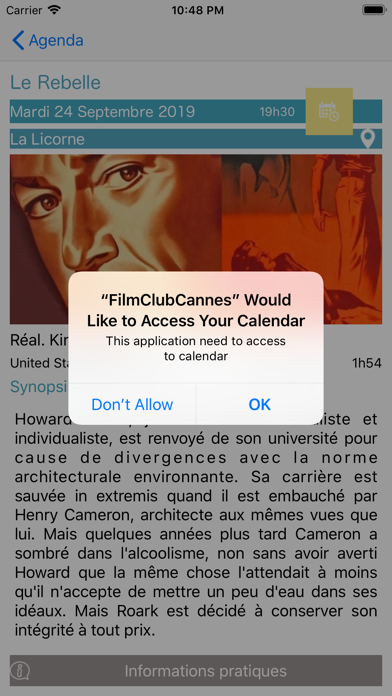 Film Club de Cannes screenshot 4