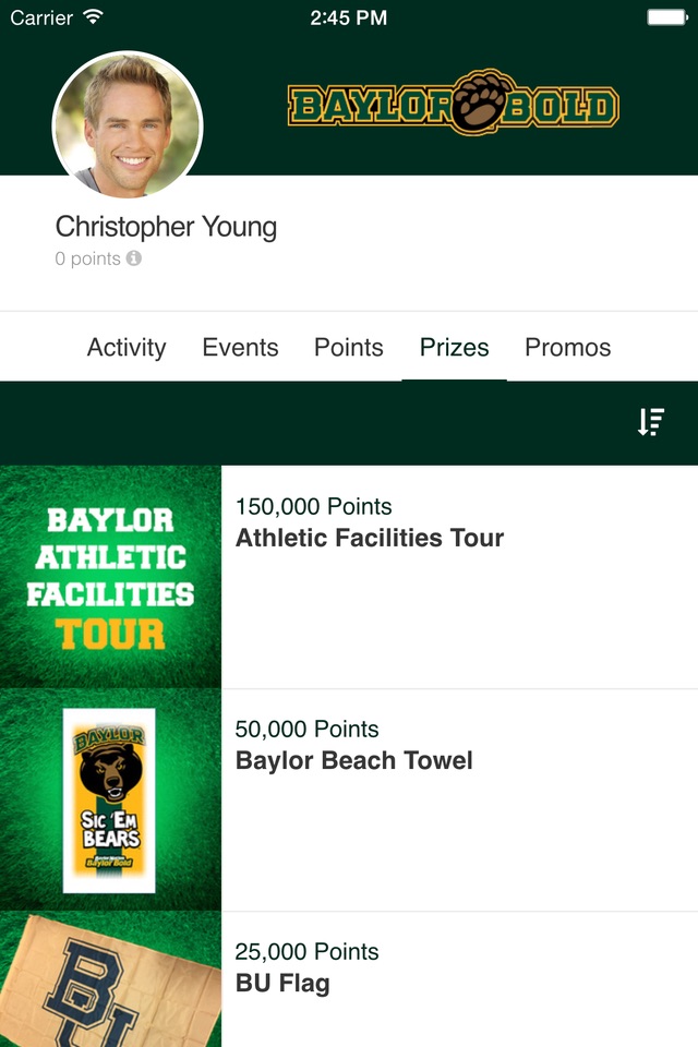 Baylor Bold Rewards screenshot 4