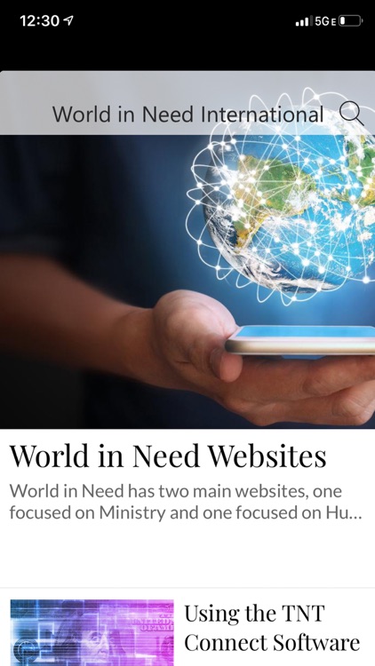 World in Need App screenshot-3