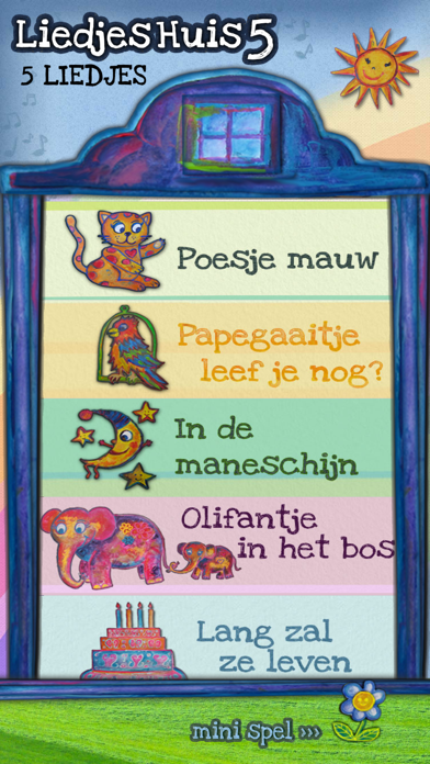 How to cancel & delete LiedjesHuis5 - 5 kinderliedjes from iphone & ipad 1