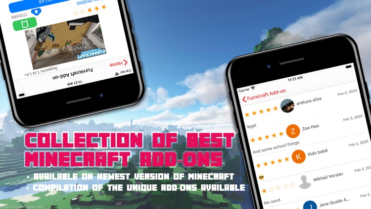 Addons for minecraft pe - mcpe